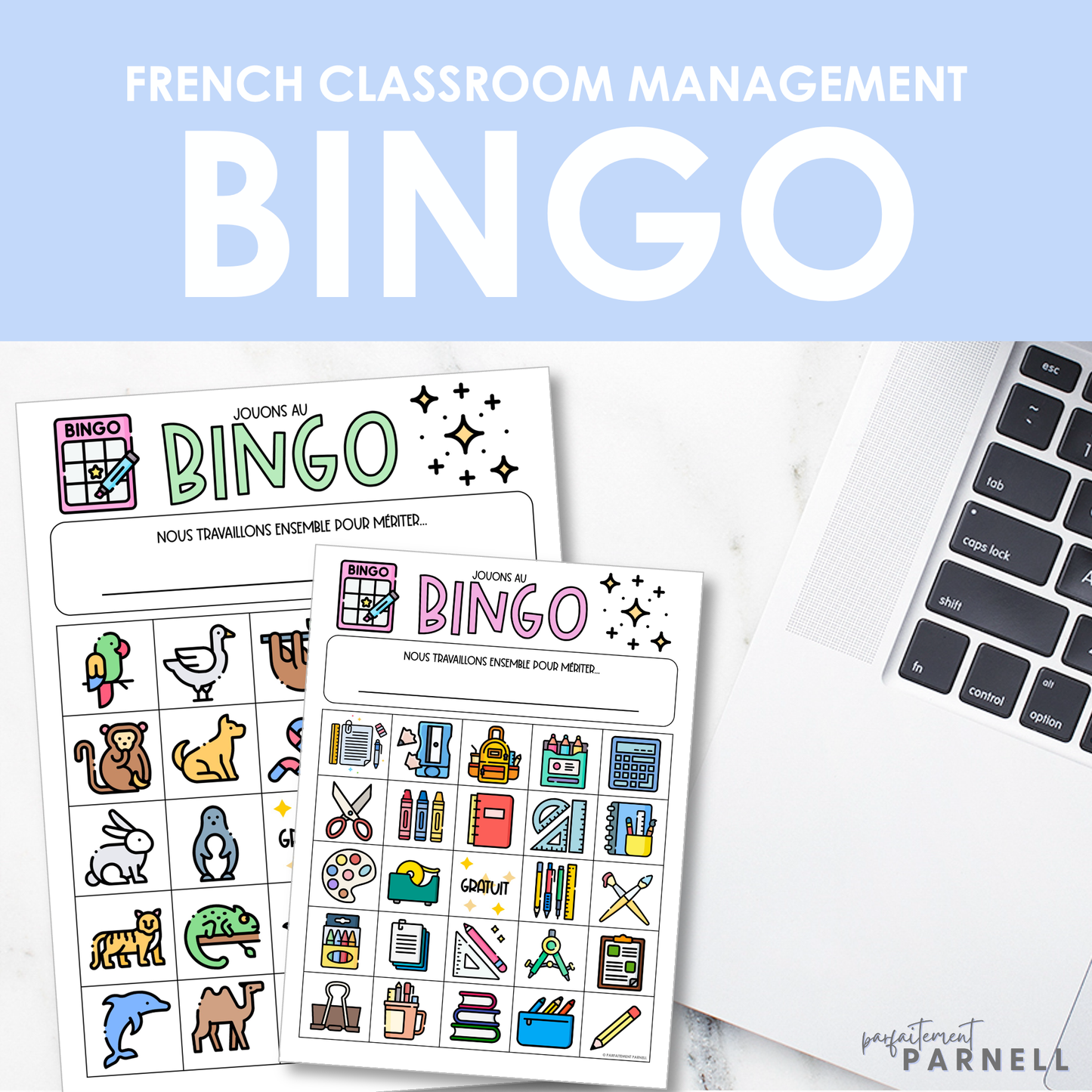 French Classroom Management | Bingo