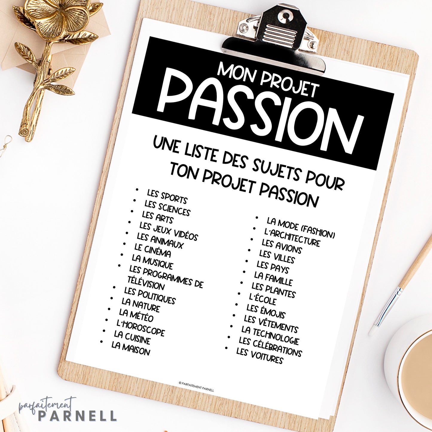 French Passion Project | Un projet de recherche - mon projet passion