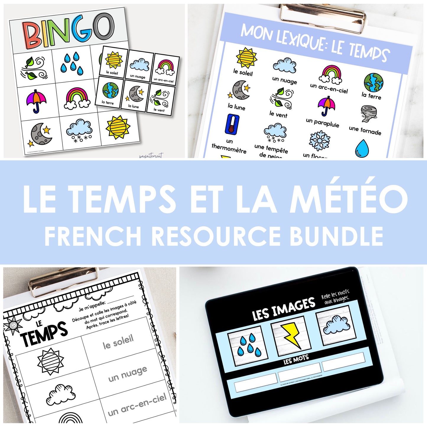 French Weather Bundle | le temps et la météo