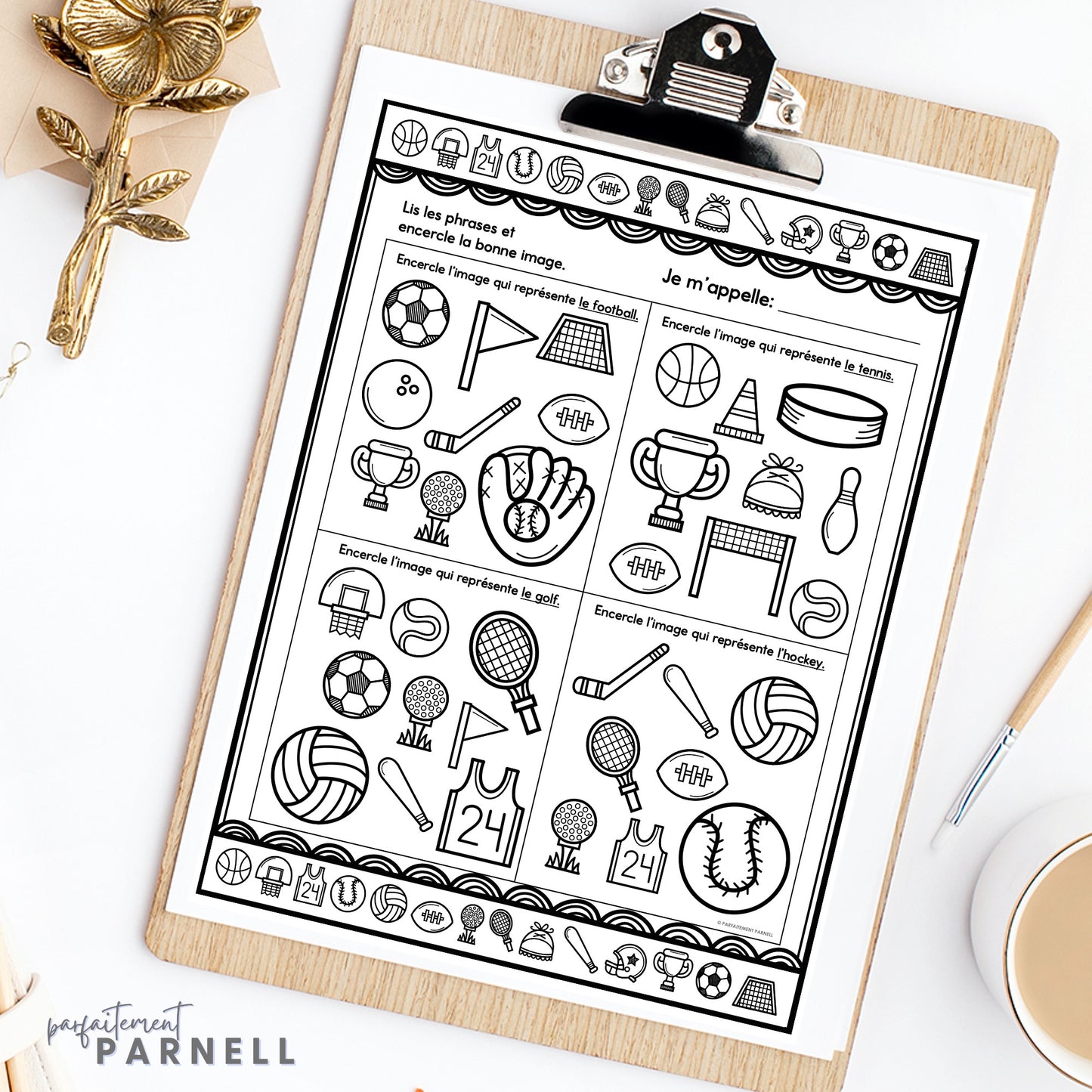 French Sports Bundle | les sports