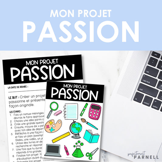 French Passion Project | Un projet de recherche - mon projet passion