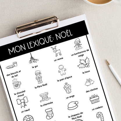 French Christmas - Noël Printables & Activity Booklet