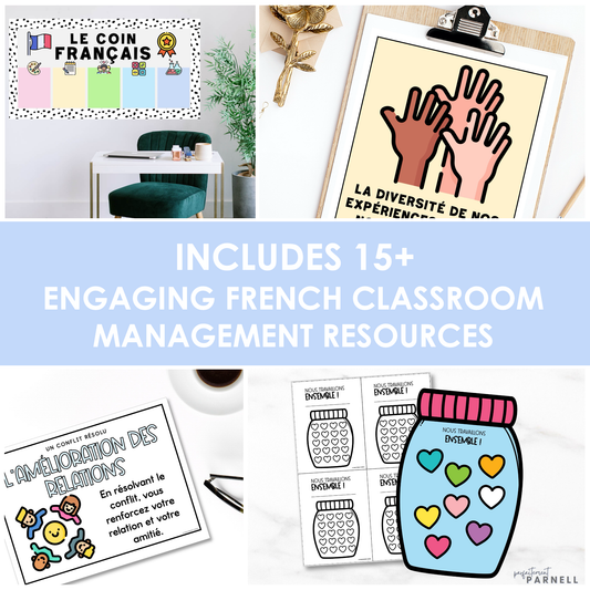 French Classroom Management Bundle