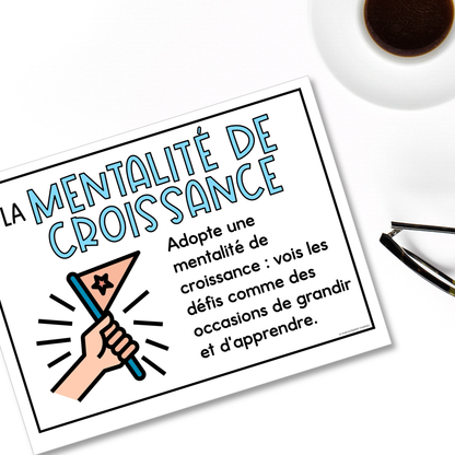 French Classroom Management | Learning Skills Posters