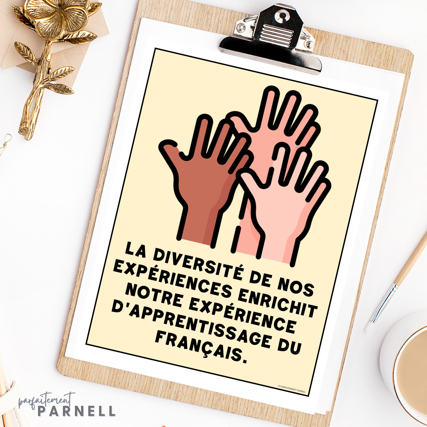 French Classroom Management | Inclusive Classroom Posters