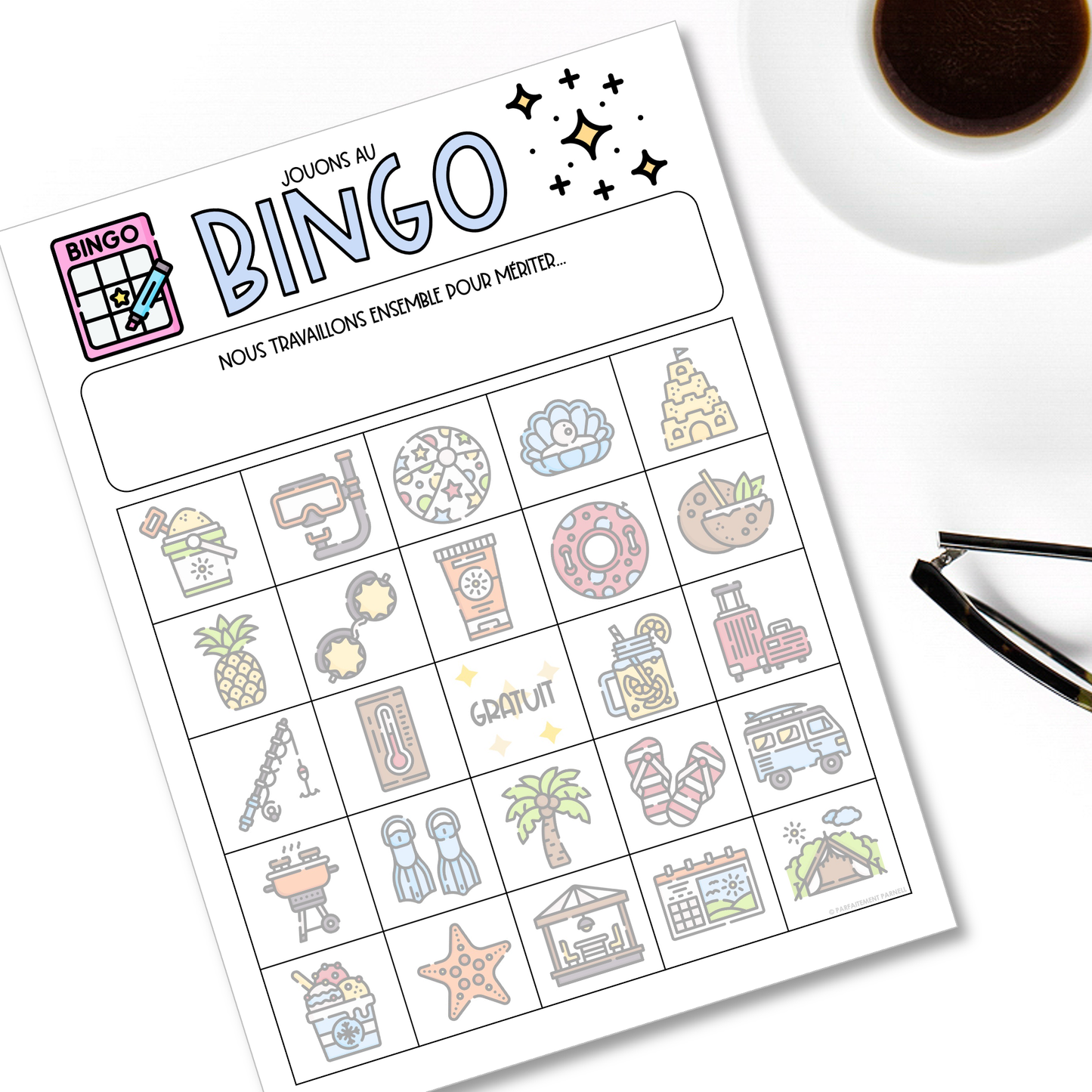 French Classroom Management | Bingo