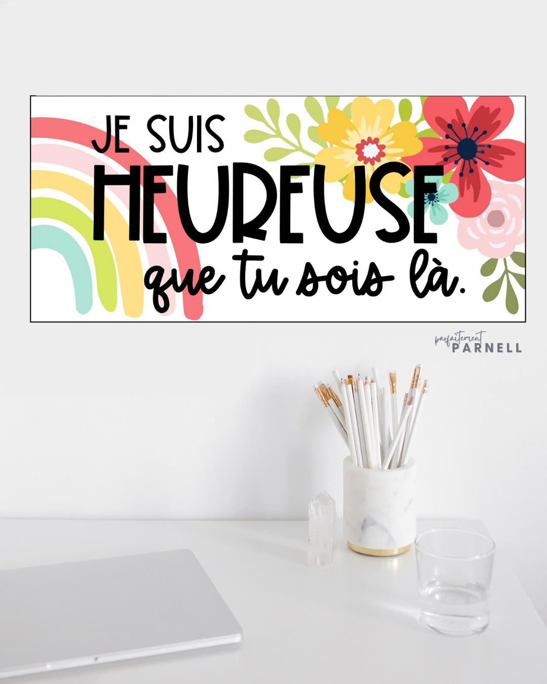 French Spring Bulletin Board | Happy you're here