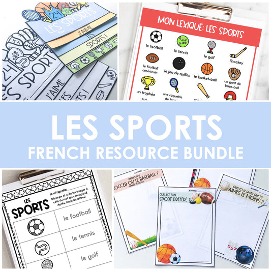 French Sports Bundle | les sports