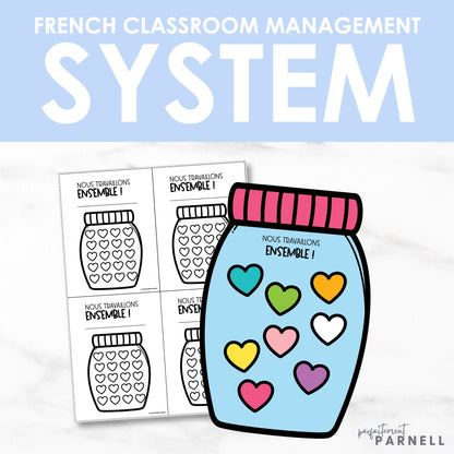 French Classroom Management System | Jars & Hearts