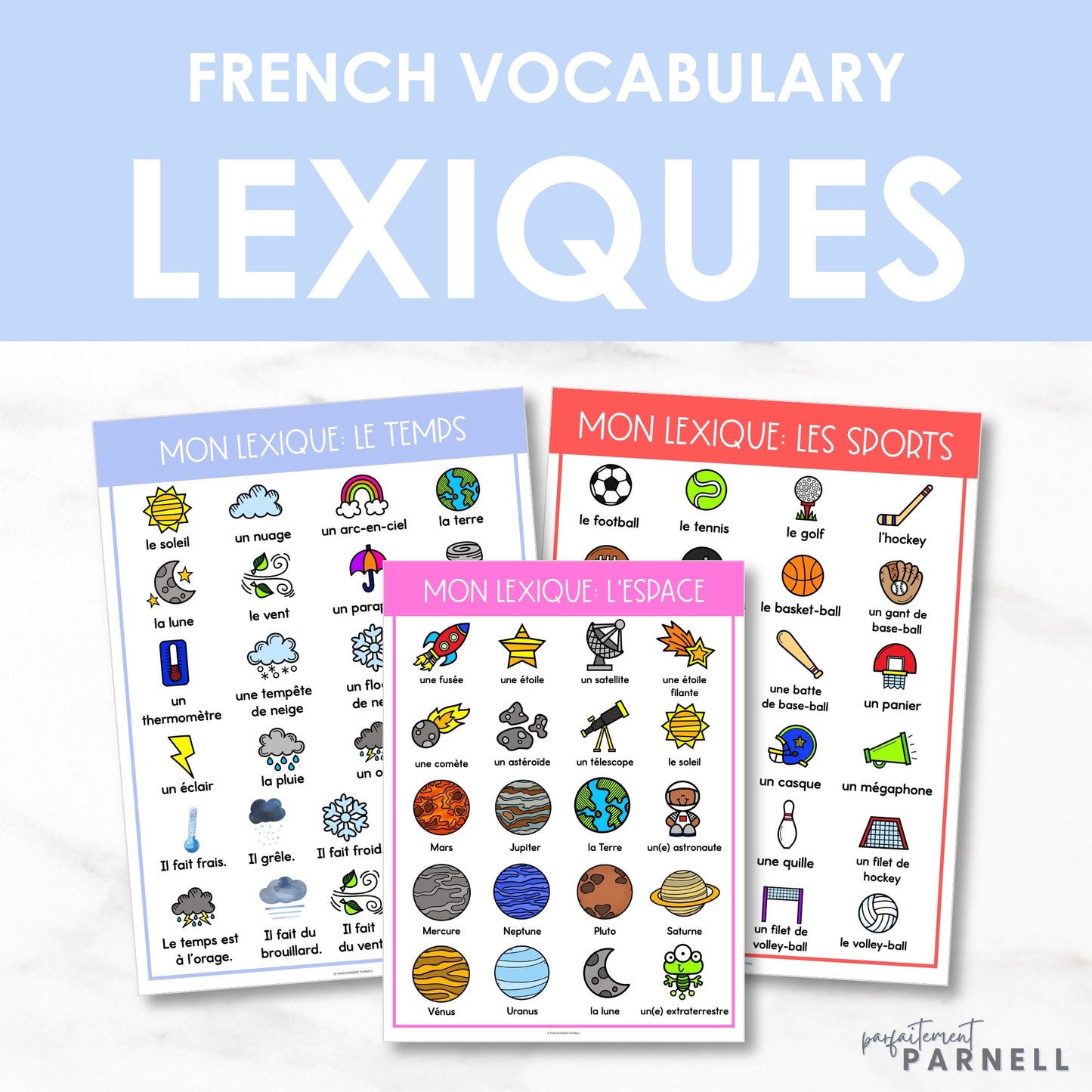 French Vocabulary Lexiques