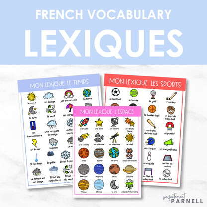 French Vocabulary Lexiques