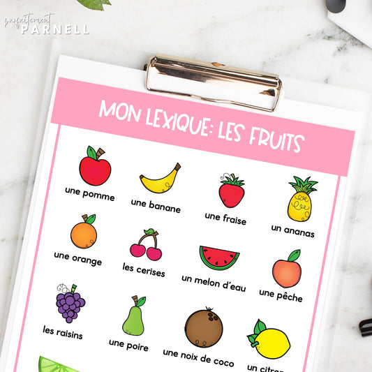 French Fruit Bundle | les fruits