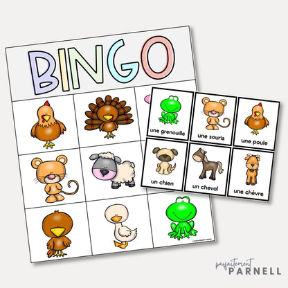 French Animal Bundle | les animaux