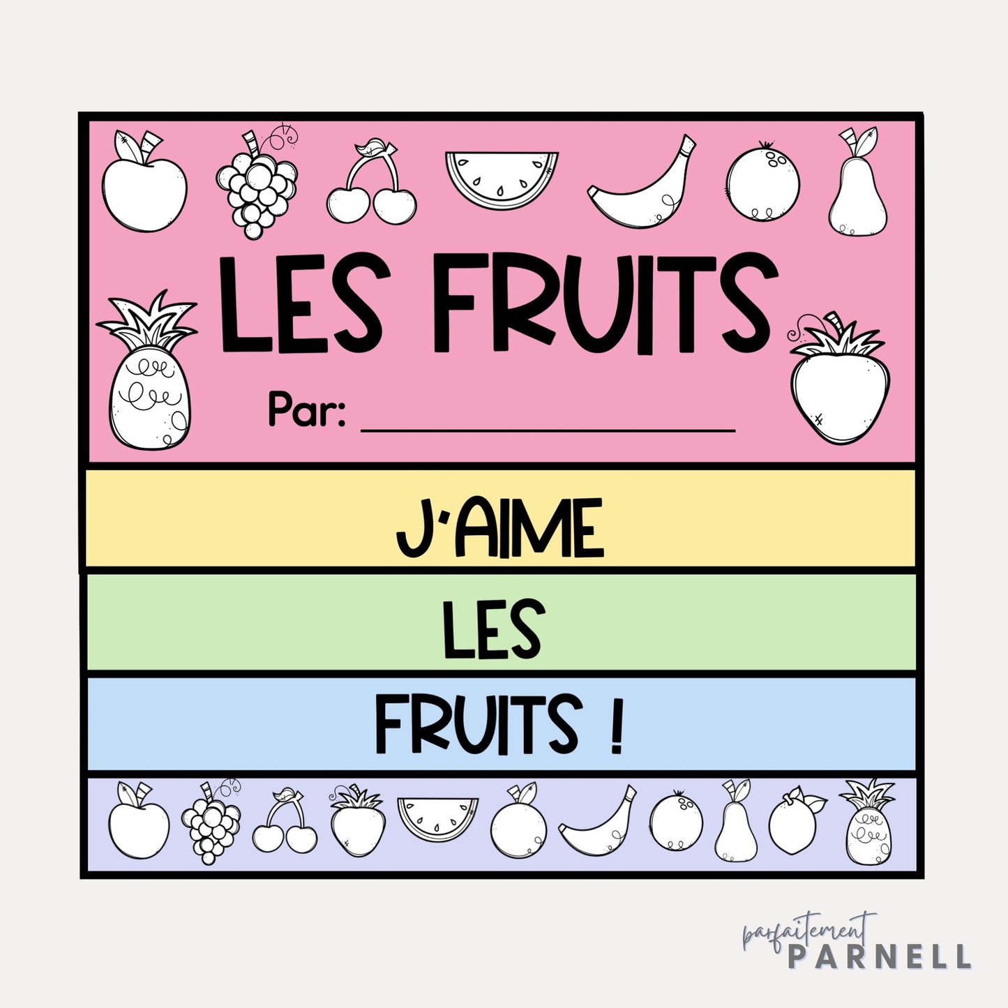 French Fruit Bundle | les fruits