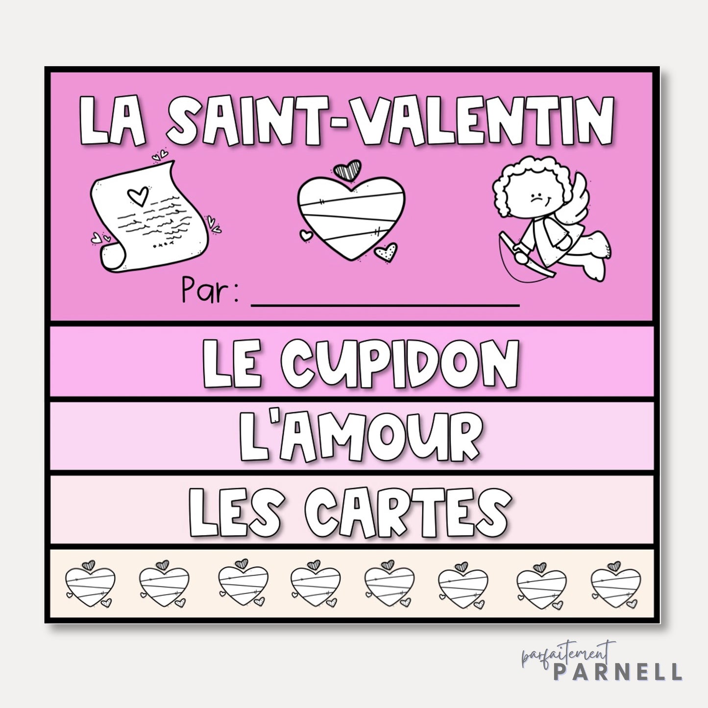 French Valentine's Day Bundle | la Saint-Valentin