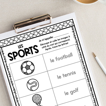 French Sports Bundle | les sports