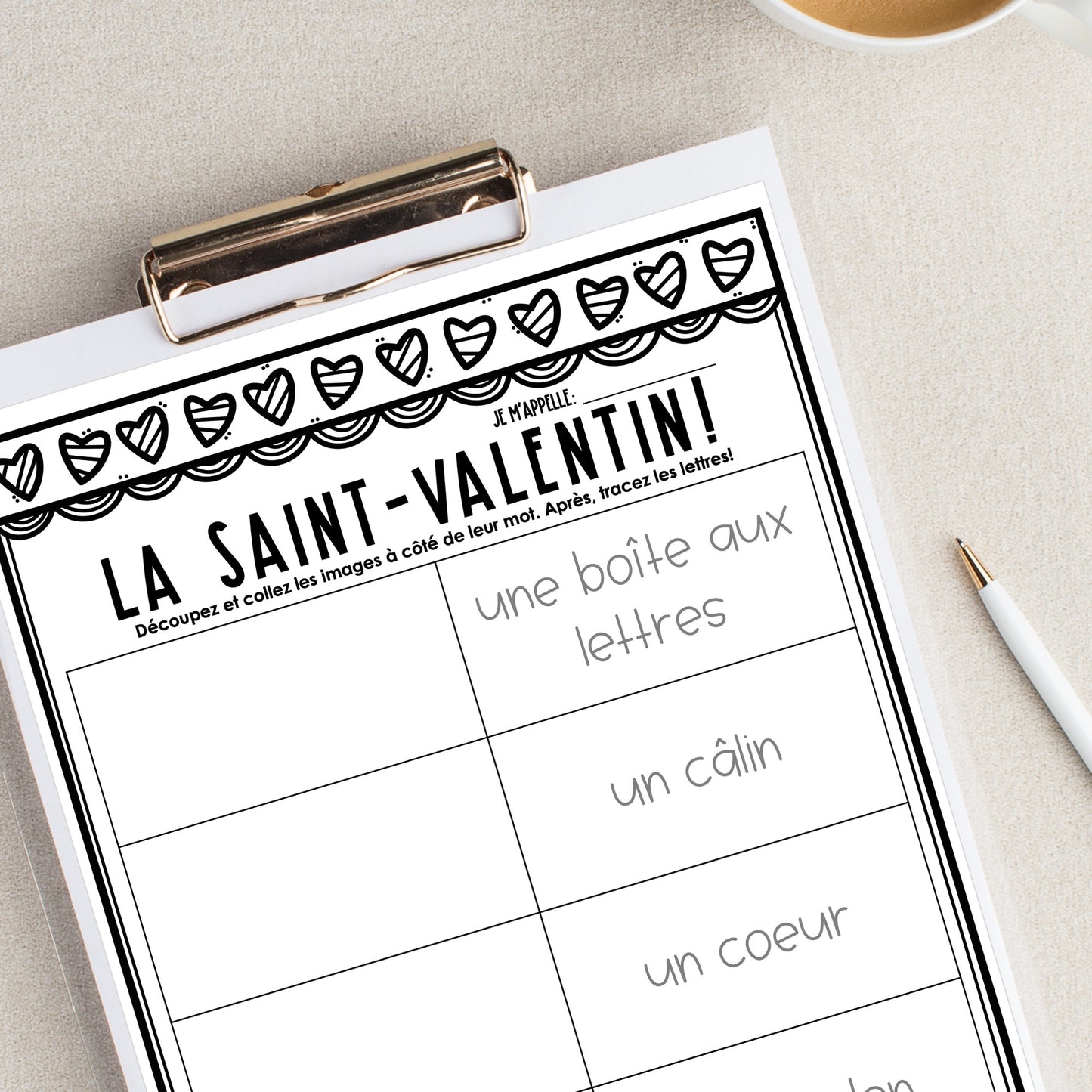 French Valentine's Day Bundle | la Saint-Valentin