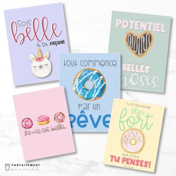 French Growth Mindset & Inspirational Posters - Volume 1