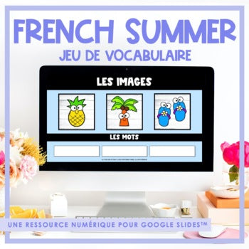 French Summer Vocabulary Games | Distance Learning