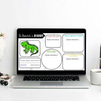 French Animal Research Project | Printable & Digital | Distance Learning