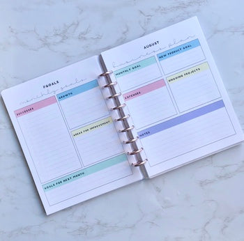 Blog & Business Add-On | Editable Teacher Planner