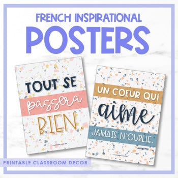 French Growth Mindset & Inspirational Posters - Volume 8