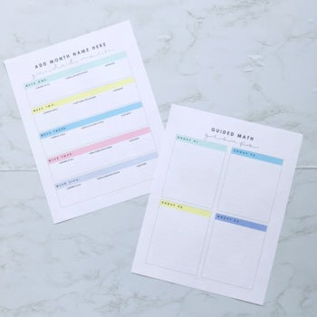 Teacher Extras Planner Add-On | Editable Teacher Planner