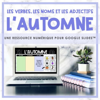 L'automne | Les verbes, les noms et les adjectifs - Distance Learning