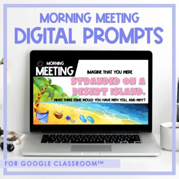 Morning Meeting Prompts - Volume 2 | Distance Learning