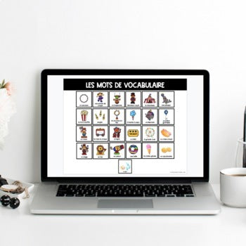 French Circus Vocabulary Game | le cirque | Digital Resource for Google Slides