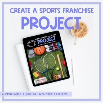 Create a Sports Franchise | Distance Learning | Printable & Digital Project