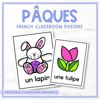 French Easter Posters | Pâques