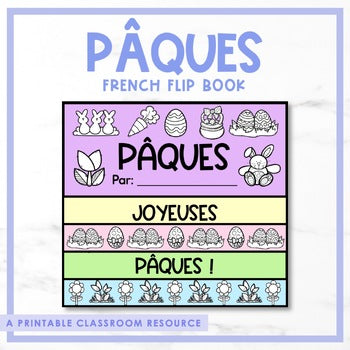 French Easter Flip Book | Pâques