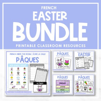 French Easter Activity Bundle | Pâques