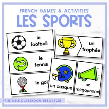 French Sports Games & Activities | les sports