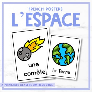French Space Posters | l'espace
