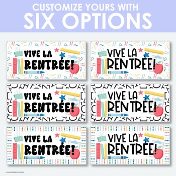 French Back to School Bulletin Board | la rentrée