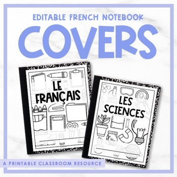 French Notebook Covers | la rentrée