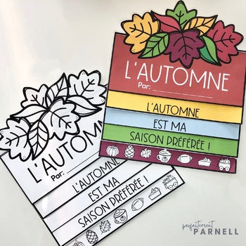 French Autumn Flip Book | l'automne